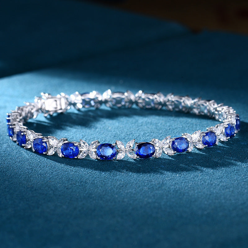 Sapphire bracelet
