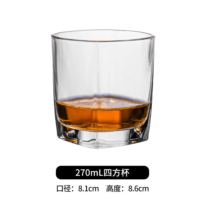 New Thickened Whisky Cup Creative Foreign Wine Cup Beer Cup suit Glass Wine Cup Bar KTV Home