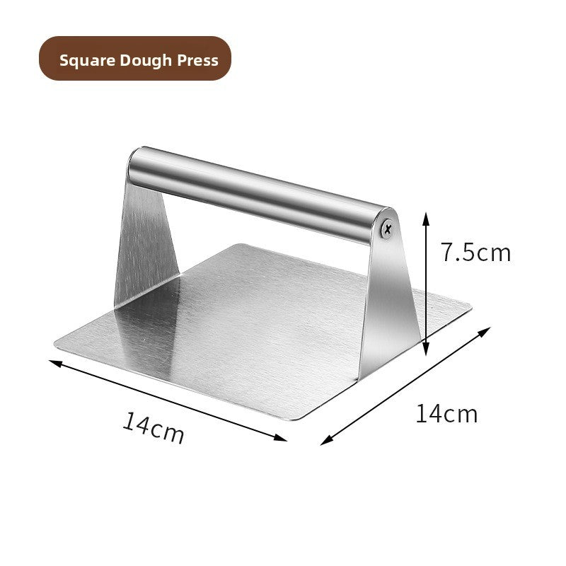 Hamburger meat press