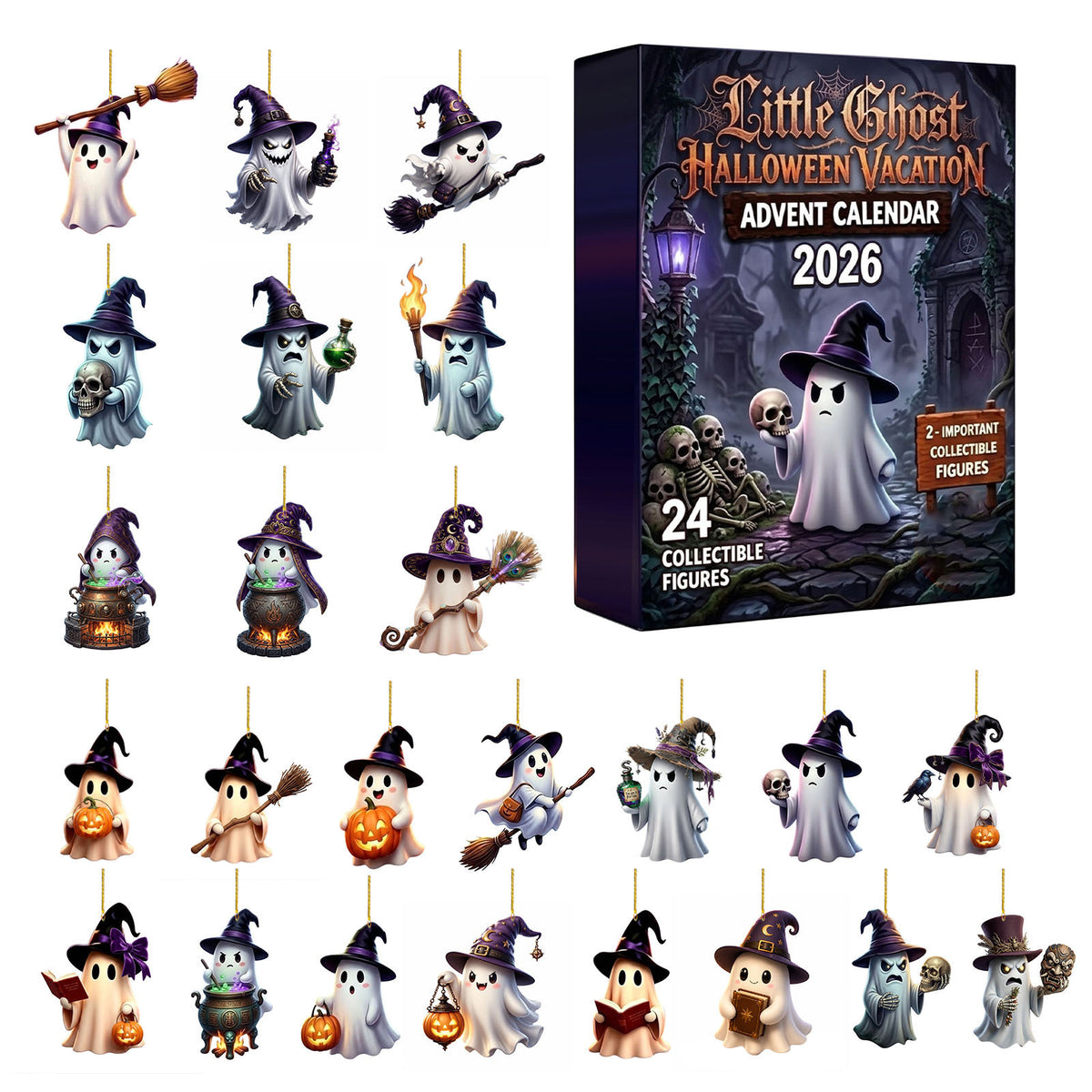 Halloween Ghost Advent Calendar