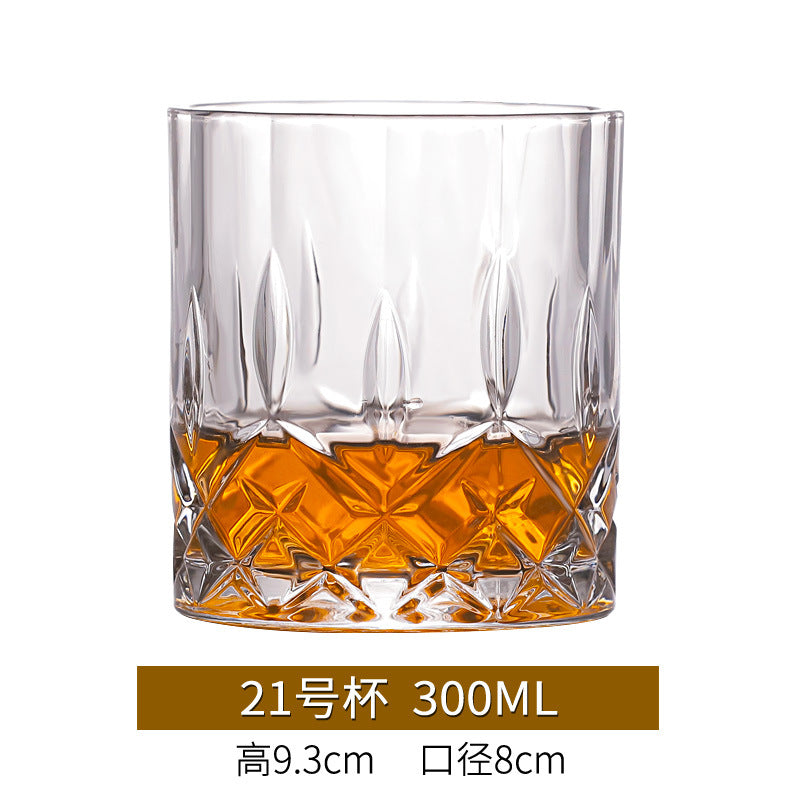 New Thickened Whisky Cup Creative Foreign Wine Cup Beer Cup suit Glass Wine Cup Bar KTV Home