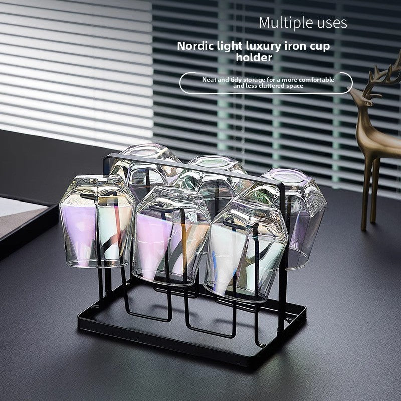 Creative Hexagonal Glass Cup for Home Use