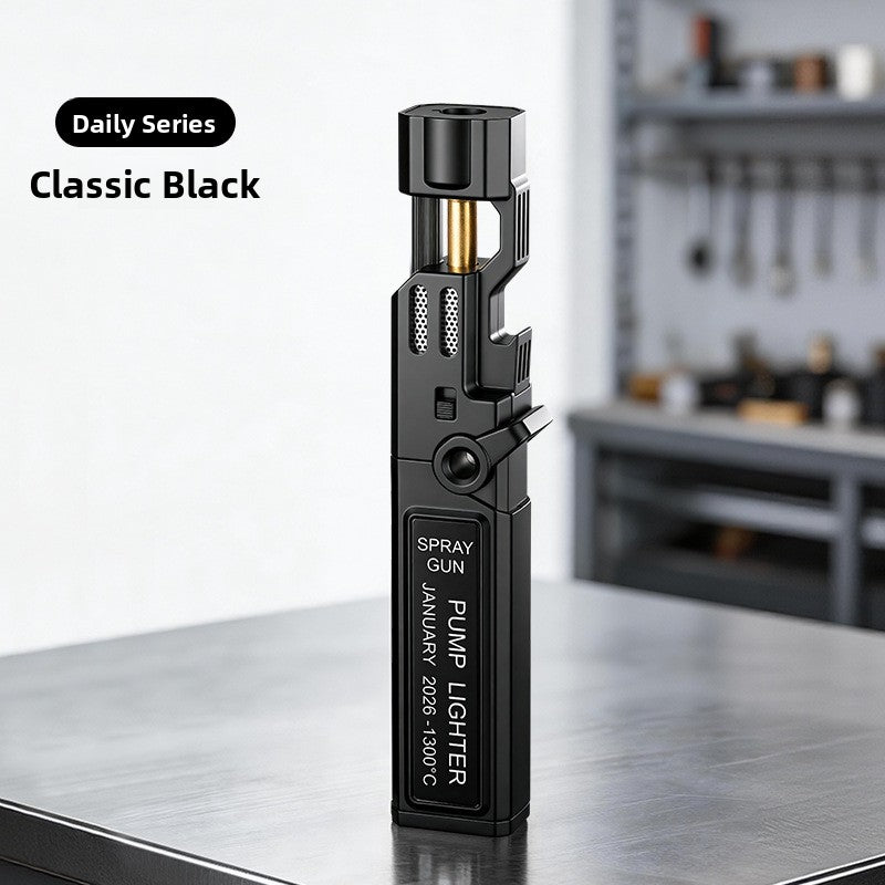 Multi-Function Windproof Butane Torch Lighter