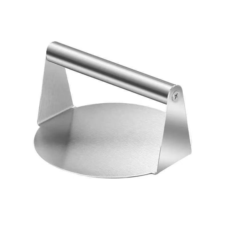 Hamburger meat press