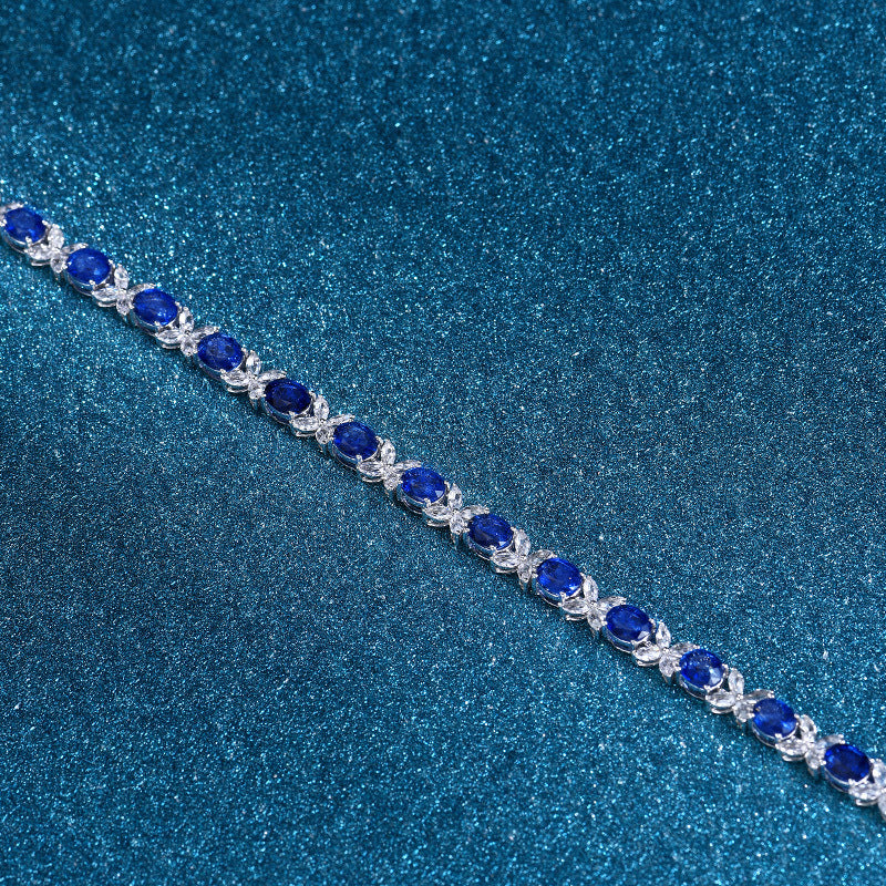 Sapphire bracelet