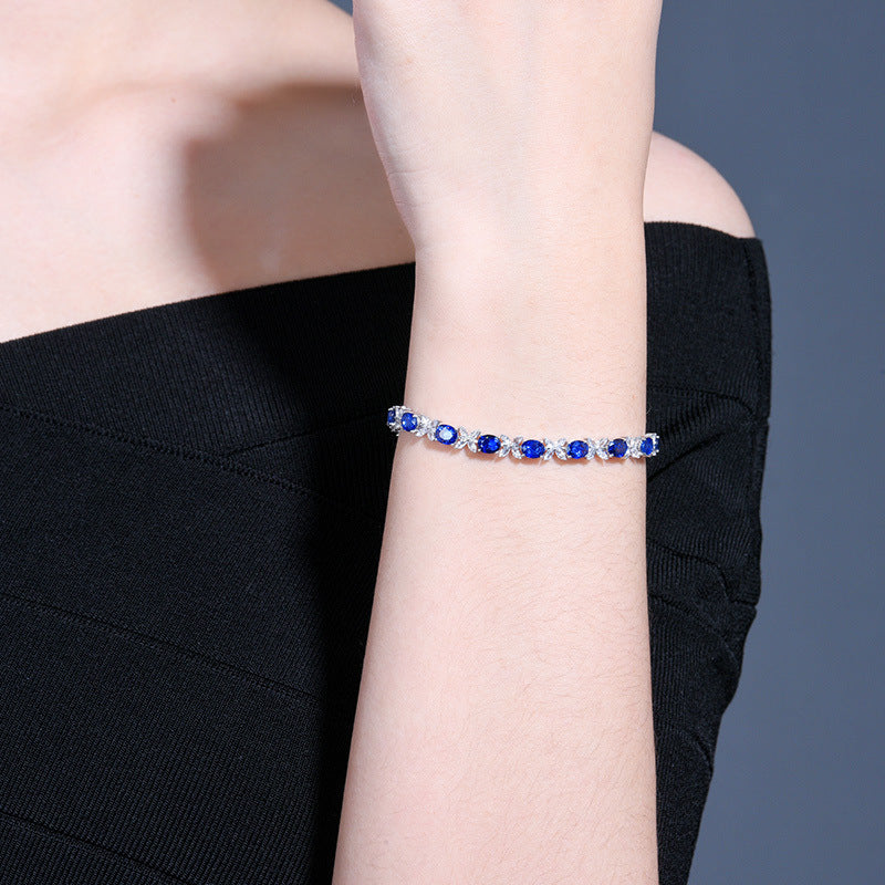 Sapphire bracelet