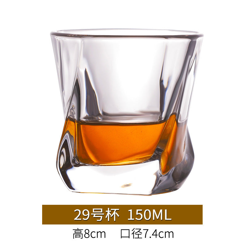 New Thickened Whisky Cup Creative Foreign Wine Cup Beer Cup suit Glass Wine Cup Bar KTV Home