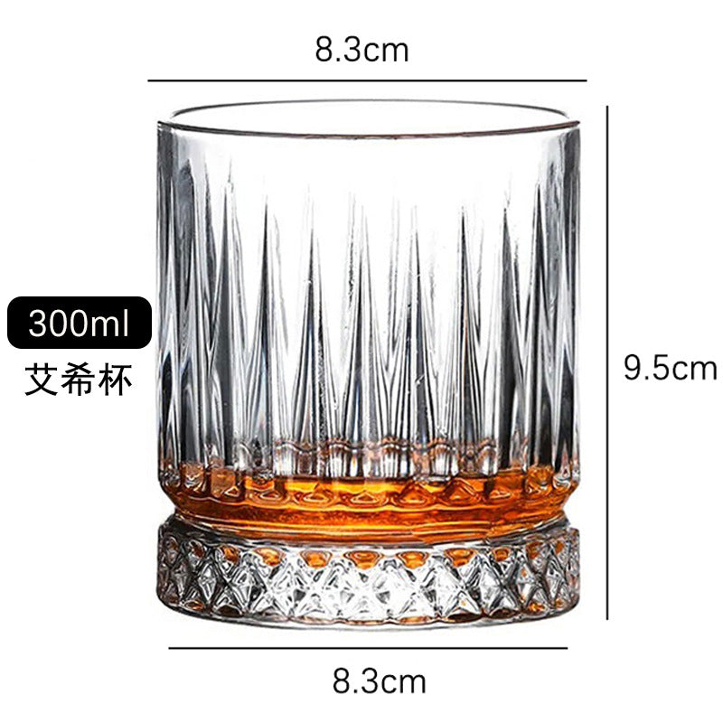 New Thickened Whisky Cup Creative Foreign Wine Cup Beer Cup suit Glass Wine Cup Bar KTV Home