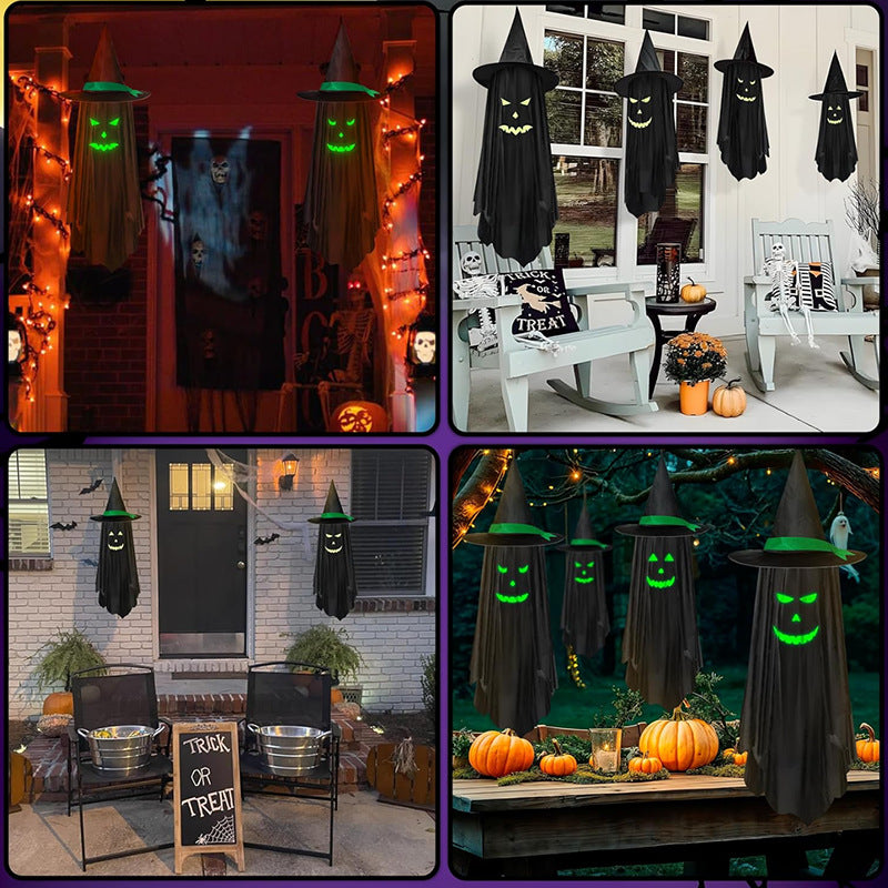 Glow in Dark Halloween Ghost Hanging Decorations