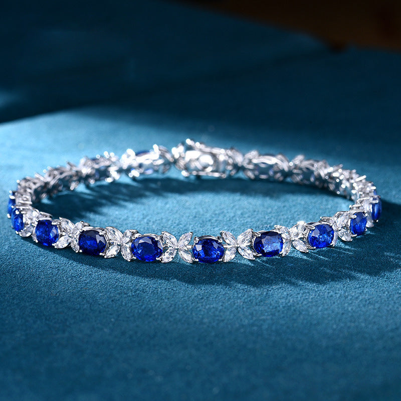 Sapphire bracelet