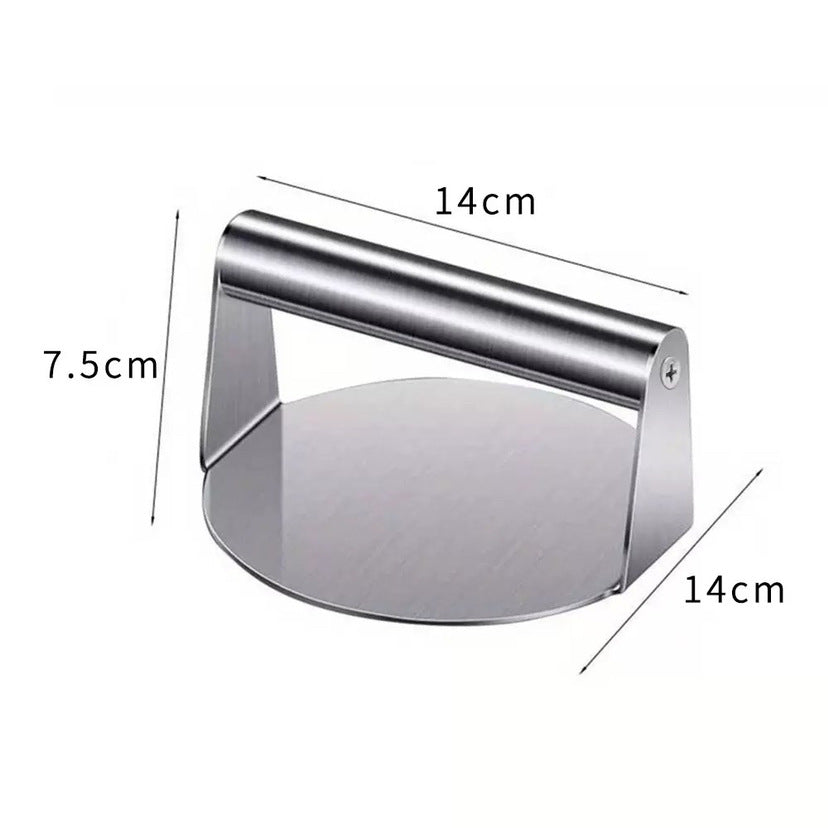 Hamburger meat press