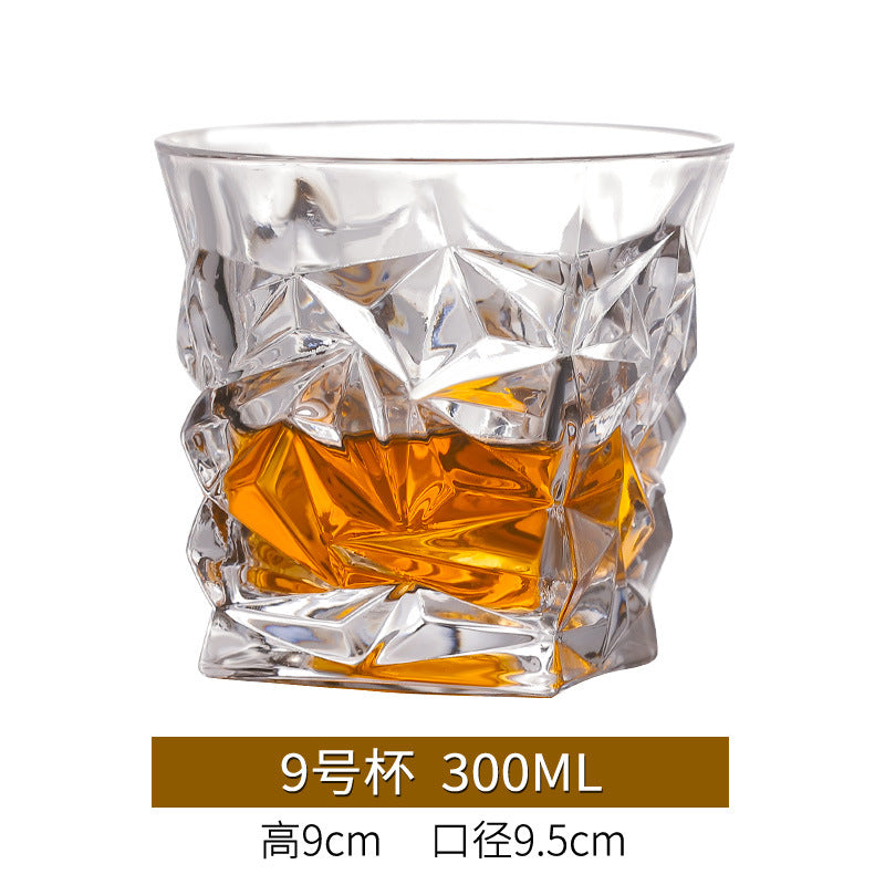 New Thickened Whisky Cup Creative Foreign Wine Cup Beer Cup suit Glass Wine Cup Bar KTV Home