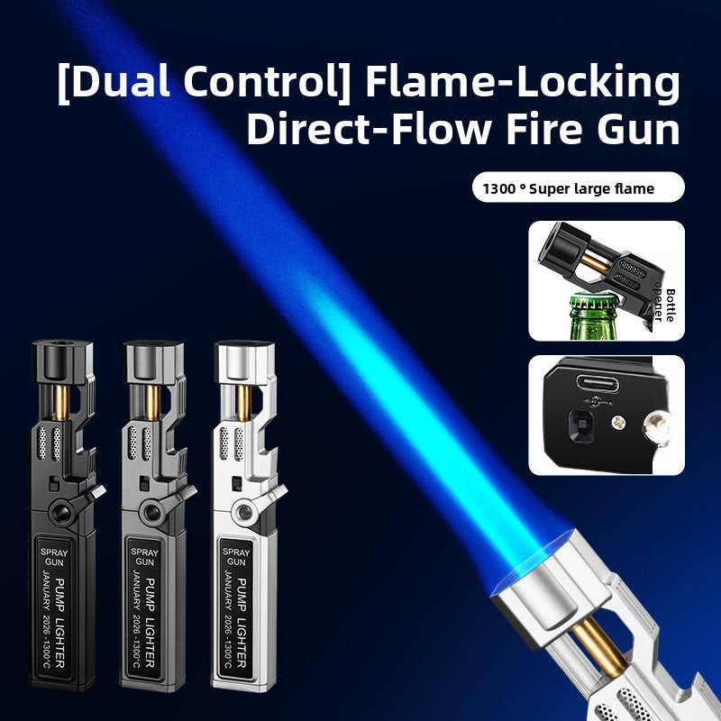 Multi-Function Windproof Butane Torch Lighter