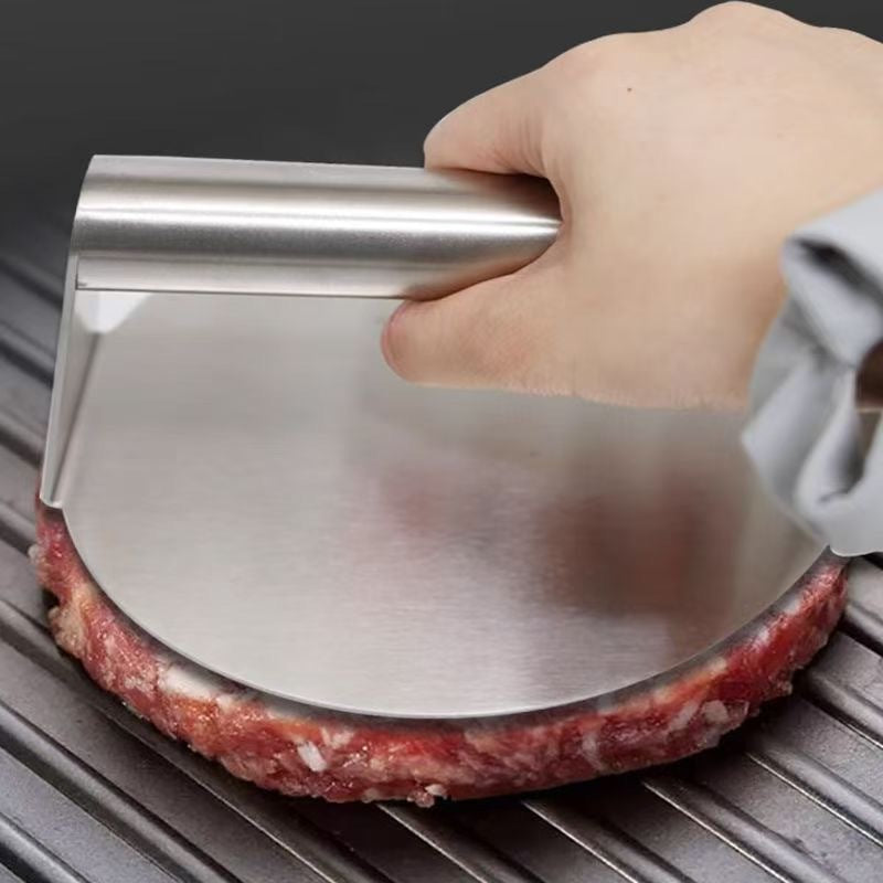 Hamburger meat press