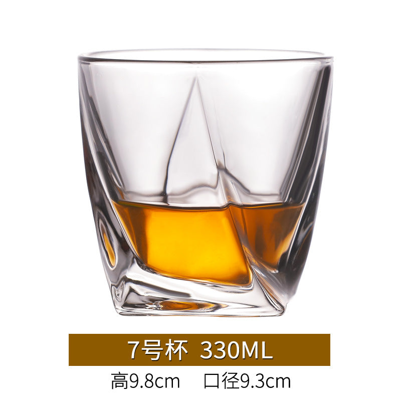 New Thickened Whisky Cup Creative Foreign Wine Cup Beer Cup suit Glass Wine Cup Bar KTV Home